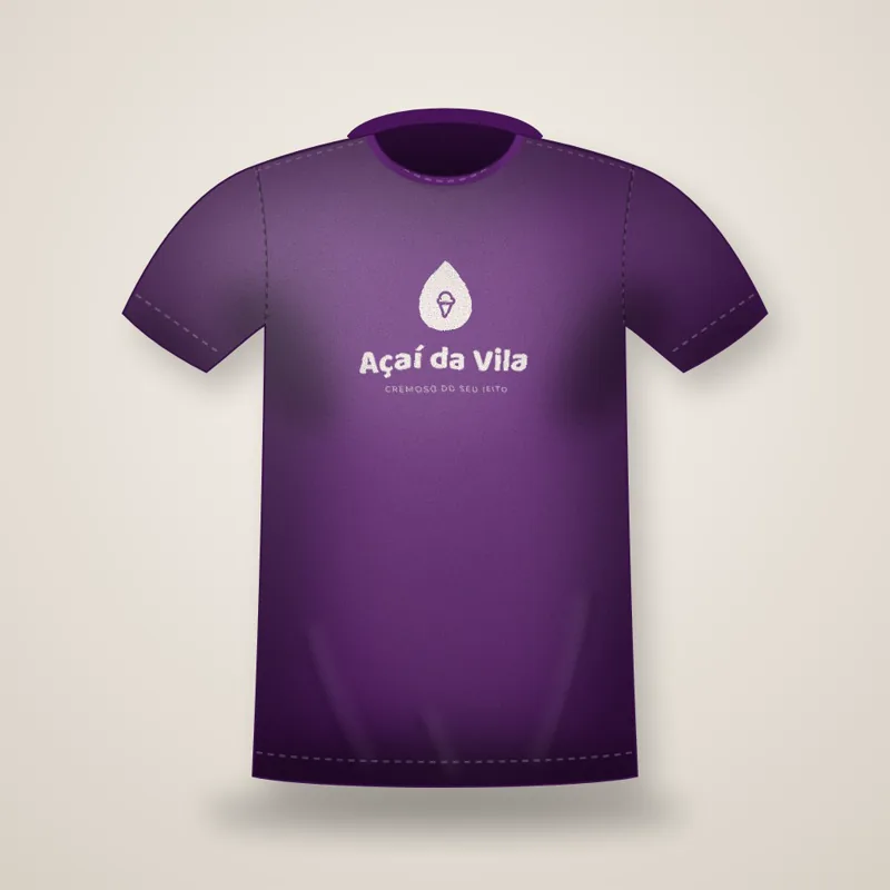 Uniforme em 3D com a marca de exemplo